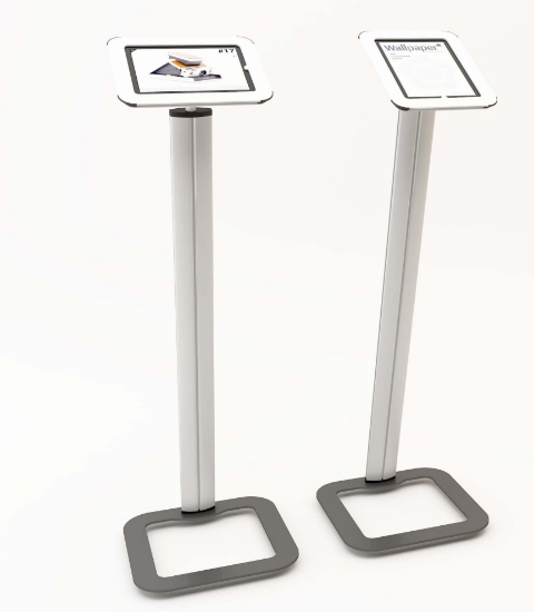 Afbeeldingen van ShopTab iPad display staand 